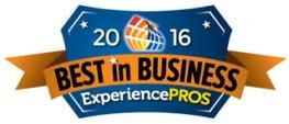 2016 Best in Business - Experience Pros